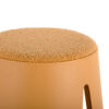 STOOL SAVOR OCHRE YELLOW 44X46CM - Image 3
