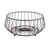 FRUIT BASKET LINEA KINK BLACK 30X14.5CM