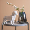 STATUE ORIGAMI DOG WHITE 29.7X10.8X20.8CM - Image 2