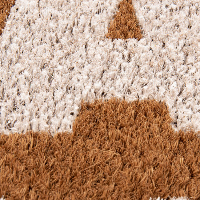 DOORMAT "YAY ITS YOU" BROWN & WHITE 75X26CM - Image 2