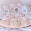 CAKE TOPPERS TEAM BRIDE 5X4CM - Image 2