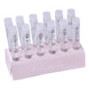 SHOT TUBE AND CUSTOMISED TRAY WITH STICKERS 10CM