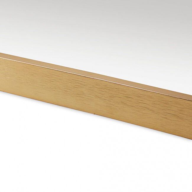 MIRROR OVAL ALUMINIUM GOLD 50X100CM - Image 3