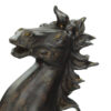 DECOR HORSE POLYRESIN BROWN 32X14X46CM - Image 2