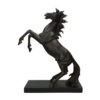 DECOR HORSE POLYRESIN BROWN 32X14X46CM