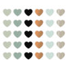 GIFT STICKERS SPRING HEARTS COOL 5CM - Image 2