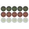GIFT STICKERS CHRISTMAS TEXT MIX COLOURFUL 5CM - Image 2