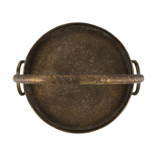 ETAGIERE ANTIQUE GOLD & BLACK 23X48CM - Image 3