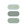 GIFT STICKERS RETRO LUCKY YOU COOL 3X8CM - Image 2