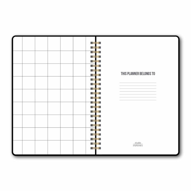 BLACK PLANNER I'VE GOT PLANS TO MAKE 17.5X25CM - Image 3