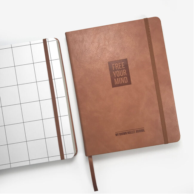 MY BROWN BULLET JOURNAL FREE YOUR MIND 16X21CM - Image 4