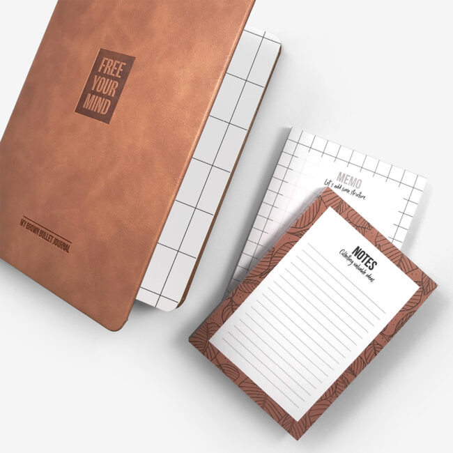 MY BROWN BULLET JOURNAL FREE YOUR MIND 16X21CM - Image 5