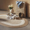 LAUNDRY BASKET SLIM LILY NATURAL 21X42X58CM - Image 2