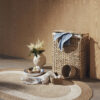 RUG ELIN OVAL STRIPED NATURAL 150X92CM - Image 2