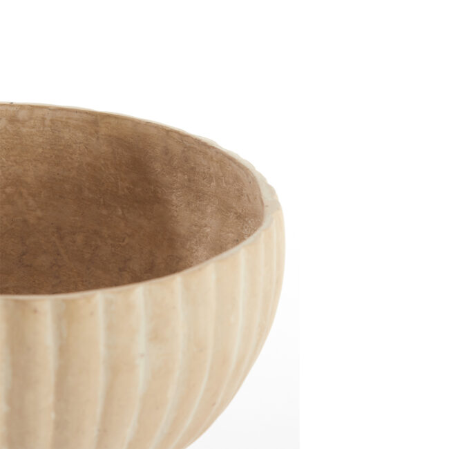 POT DECO MELILLA NATURAL 26.5X21CM - Image 3