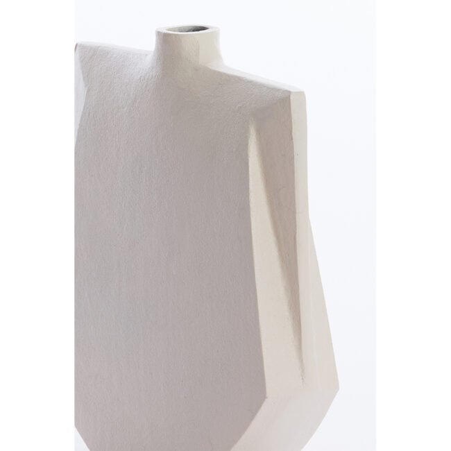 VASE MAKAHA CREAM 21X6X25CM - Image 4