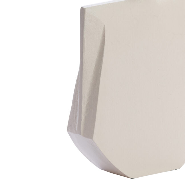 VASE MAKAHA CREAM 21X6X25CM - Image 5