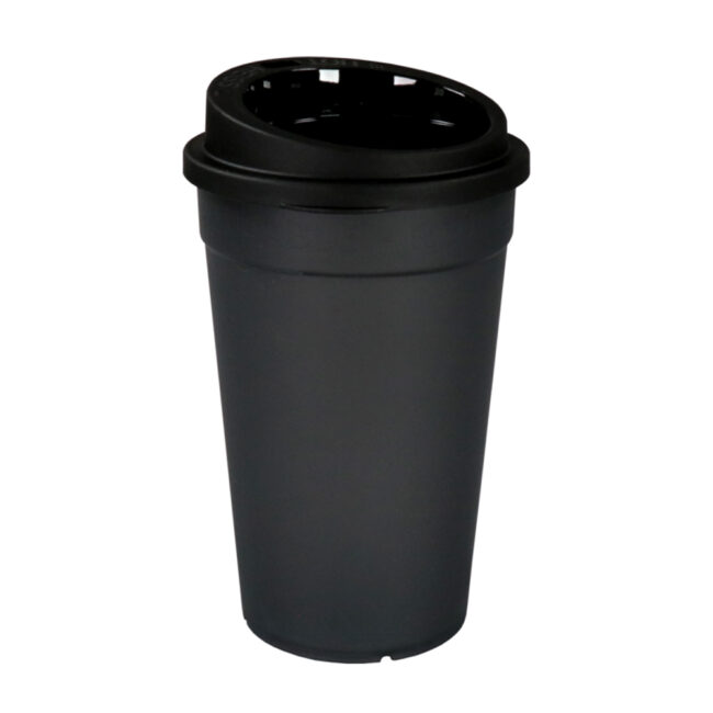 REUSABLE LID BLACK 80MM - Image 3