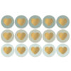 GIFT STICKERS LOVELY HEARTS COOL 5CM - Image 2