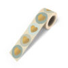 GIFT STICKERS LOVELY HEARTS COOL 5CM