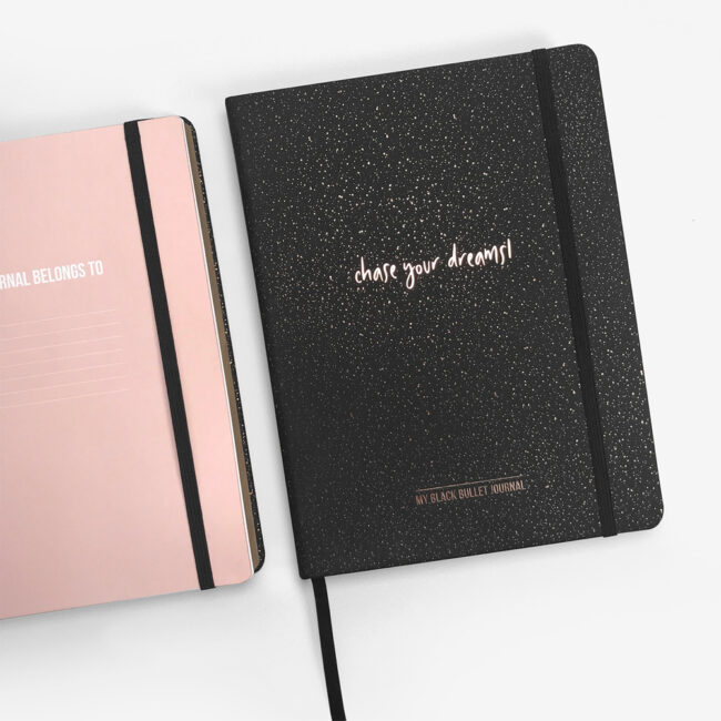 MY BLACK BULLET JOURNAL CHASE YOUR DREAMS 16X21CM - Image 3
