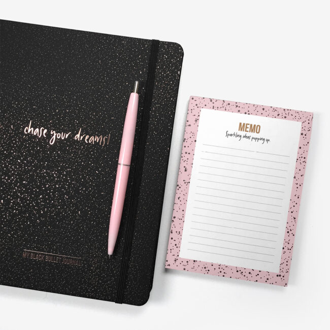 MY BLACK BULLET JOURNAL CHASE YOUR DREAMS 16X21CM - Image 4