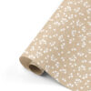 GIFT ROLL FALL IN LOVE KRAFT & WHITE 50CMX3M