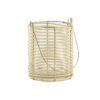 TEALIGHT OSANA RATTAN NATURAL 10X13CM