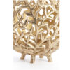 TEALIGHT HOLDER FAMARI ANTIQUE GOLD 10X9CM - Image 3