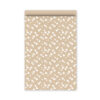 GIFT BAG SOLO HEARTS WHITE & KRAFT 17X25CM