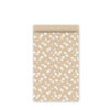 GIFT BAG SOLO HEARTS WHITE & KRAFT 7X13CM