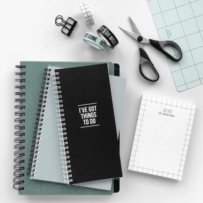 TO DO NOTEBOOK I'VE GOT THINGS TO DO BLACK 10X21CM - Image 5