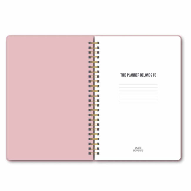 MY PINK PLANNER SPARKLE 17.5X25CM - Image 3