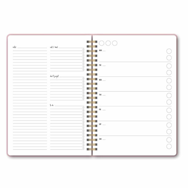 MY PINK PLANNER SPARKLE 17.5X25CM - Image 4