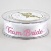 RIBBON SATIN TEAM BRIDE FUSCHIA 1.3CMX9.1M