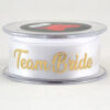 RIBBON SATIN TEAM BRIDE GOLD 1.3CMX9.1M