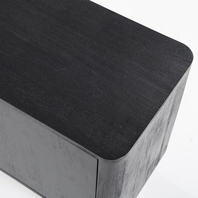 TV CABINET JAMES BLACK 180X40X61CM - Image 4