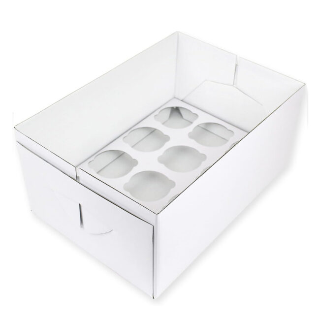 CUPCAKE BOX FOR 12 CUPCAKES 22X31X14CM - Image 3