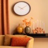 WALL CLOCK ANCHO DARK WOOD MEDIUM 8X32.6CM - Image 2