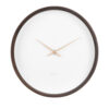 WALL CLOCK ANCHO DARK WOOD MEDIUM 8X32.6CM