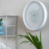 WALL CLOCK ECHELON CIRCULAR WHITE 4.5X40CM - Image 2