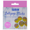 LOLLIPOP STICKS 9.5CM 75PCS