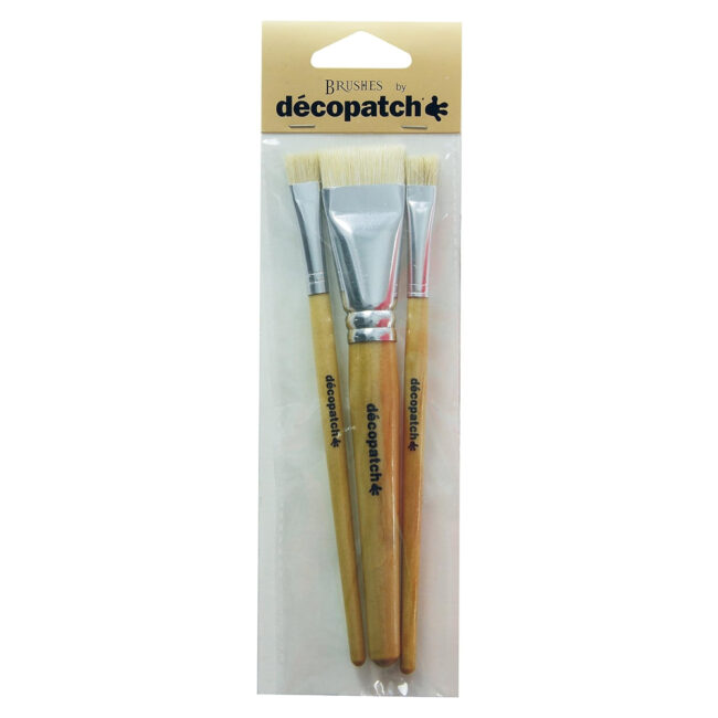 STE OF 3 SILK BRUSHES