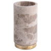 UTENSIL HOLDER MARBLE BROWN 11X15CM