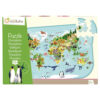 PUZZLE PLANISPHERE 27X19X5.5CM