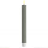 LED DINNER CANDLE SALVIE GREEN 2.2X24CM 2PCS