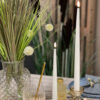 DINNER LED CANDLE SHINY WHITE 2.2X28CM - Image 2