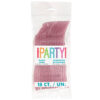 PLASTIC FORKS GLITTER PINK 18CM 18PCS - Image 2