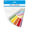 PARTY HATS RAINBOW BIRTHDAY 21CM 8PCS - Image 2