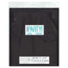 PLASTIC TABLE SKIRT BLACK 73CMX4M - Image 2